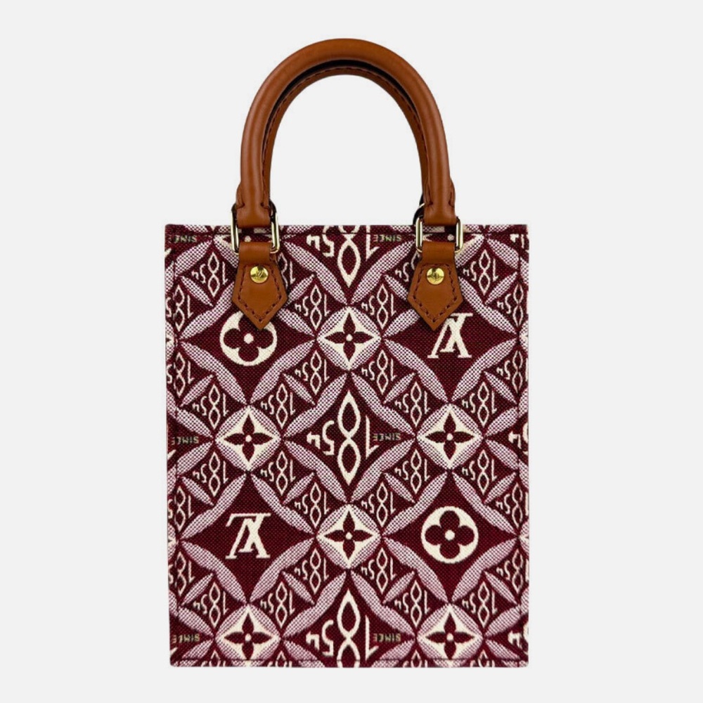 Auth Louis Vuitton Bag • Since 1854 Petit Sac Plat Jacquard Bag Authentic - Picture 2 of 9